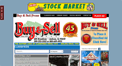 Desktop Screenshot of buynsellpress.com